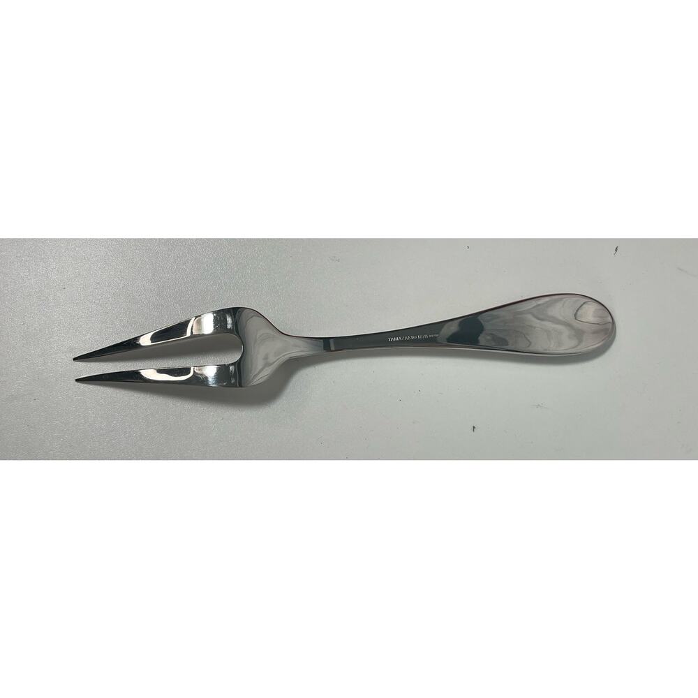 VTG MCM Yamazaki Stainless Cold Meat Serving Fork Japan Flatware